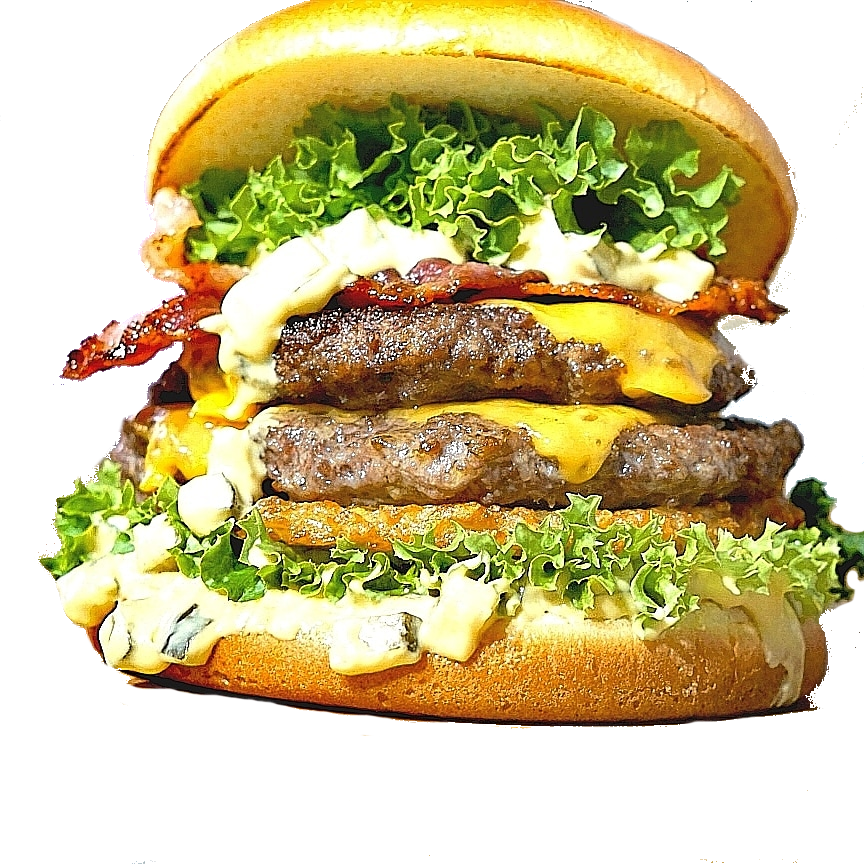 Foto von einem Burger